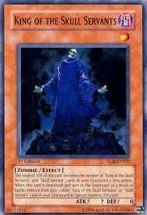 King of the Skull Servants (TLM-EN032) - The Lost Millennium 1st Edition The Lost Millennium Yugioh Single  Squirtle Squad Card Shop.