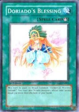 Doriado's Blessing (TLM-EN043) - The Lost Millennium Unlimited The Lost Millennium Yugioh Single  Squirtle Squad Card Shop.