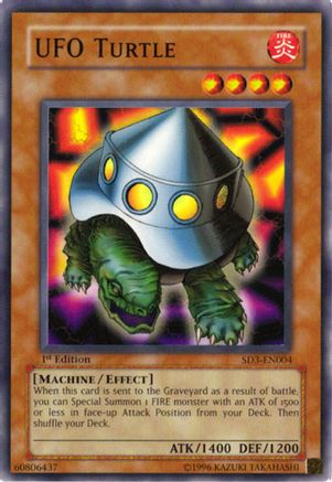 UFO Turtle (SD3-EN004) - Structure Deck: Blaze of Destruction 1st Edition Structure Deck: Blaze of Destruction Yugioh Single  Squirtle Squad Card Shop.