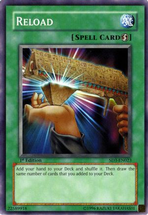 Reload (SD3-EN023) - Structure Deck: Blaze of Destruction 1st Edition Structure Deck: Blaze of Destruction Yugioh Single  Squirtle Squad Card Shop.