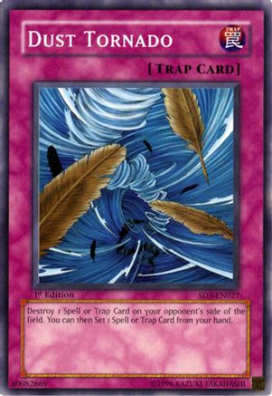 Dust Tornado (SD3-EN027) - Structure Deck: Blaze of Destruction 1st Edition Structure Deck: Blaze of Destruction Yugioh Single  Squirtle Squad Card Shop.