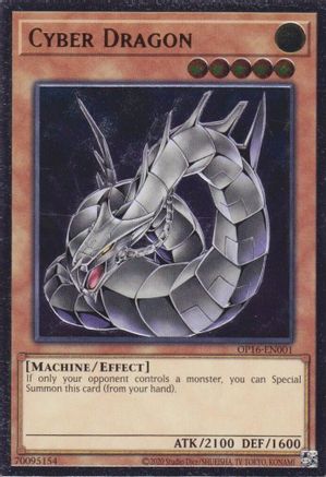 Cyber Dragon (UTR) (OP16-EN001) - OTS Tournament Pack 16 Unlimited OTS Tournament Pack 16 Yugioh Single  Squirtle Squad Card Shop.