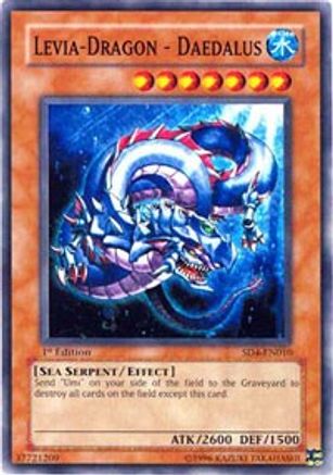 Levia-Dragon - Daedalus (SD4-EN010) - Structure Deck: Fury from the Deep 1st Edition Structure Deck: Fury from the Deep Yugioh Single  Squirtle Squad Card Shop.