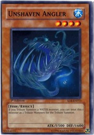 Unshaven Angler (SD4-EN013) - Structure Deck: Fury from the Deep 1st Edition Structure Deck: Fury from the Deep Yugioh Single  Squirtle Squad Card Shop.