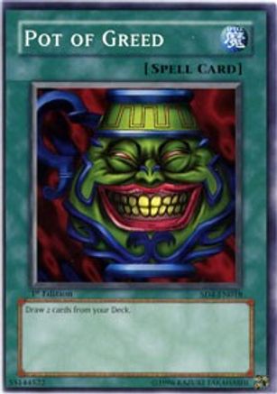 Pot of Greed (SD4-EN018) - Structure Deck: Fury from the Deep 1st Edition Structure Deck: Fury from the Deep Yugioh Single  Squirtle Squad Card Shop.