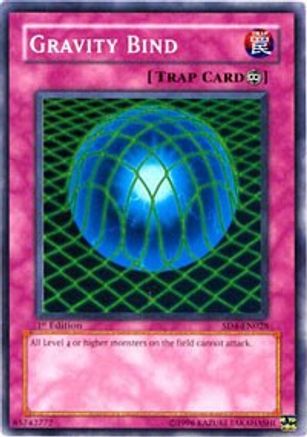 Gravity Bind (SD4-EN028) - Structure Deck: Fury from the Deep 1st Edition Structure Deck: Fury from the Deep Yugioh Single  Squirtle Squad Card Shop.