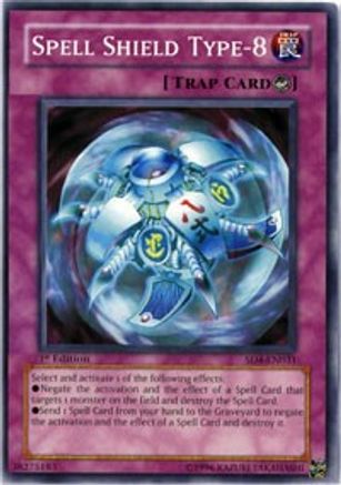 Spell Shield Type-8 (SD4-EN031) - Structure Deck: Fury from the Deep 1st Edition Structure Deck: Fury from the Deep Yugioh Single  Squirtle Squad Card Shop.