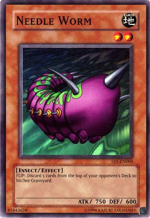 Needle Worm (TP5-EN005) - Tournament Pack 5 Unlimited Tournament Pack 5 Yugioh Single  Squirtle Squad Card Shop.