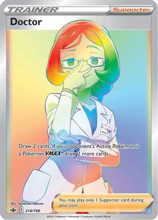Doctor (Secret)  - Holofoil SWSH06 Chilling Reign - Secret Rare