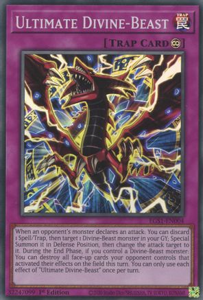 Ultimate Divine-Beast (EGS1-EN004) - Egyptian God Deck: Slifer the Sky Dragon 1st Edition Egyptian God Deck: Slifer the Sky Dragon Yugioh Single  Squirtle Squad Card Shop.