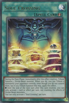 Soul Crossing (EGS1-EN002) - Egyptian God Deck: Slifer the Sky Dragon Unlimited Egyptian God Deck: Slifer the Sky Dragon Yugioh Single  Squirtle Squad Card Shop.