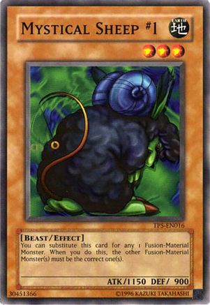 Mystical Sheep #1 (TP5-EN016) - Tournament Pack 5 Unlimited Tournament Pack 5 Yugioh Single  Squirtle Squad Card Shop.
