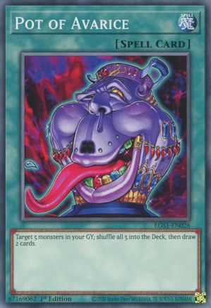 Pot of Avarice (EGS1-EN026) - Egyptian God Deck: Slifer the Sky Dragon 1st Edition Egyptian God Deck: Slifer the Sky Dragon Yugioh Single  Squirtle Squad Card Shop.