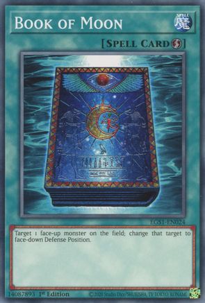 Book of Moon (EGS1-EN024) - Egyptian God Deck: Slifer the Sky Dragon Unlimited Egyptian God Deck: Slifer the Sky Dragon Yugioh Single  Squirtle Squad Card Shop.