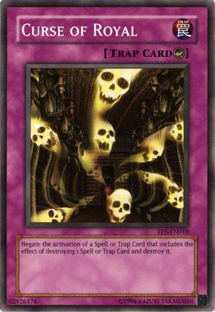Curse of Royal (TP5-EN018) - Tournament Pack 5 Unlimited Tournament Pack 5 Yugioh Single  Squirtle Squad Card Shop.