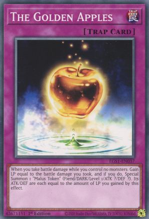 The Golden Apples (EGS1-EN037) - Egyptian God Deck: Slifer the Sky Dragon Unlimited Egyptian God Deck: Slifer the Sky Dragon Yugioh Single  Squirtle Squad Card Shop.