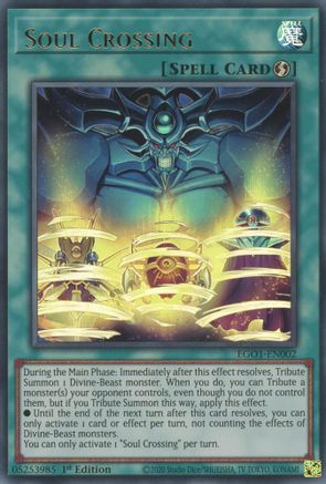 Soul Crossing (EGO1-EN002) - Egyptian God Deck: Obelisk the Tormentor Unlimited Egyptian God Deck: Obelisk the Tormentor Yugioh Single  Squirtle Squad Card Shop.