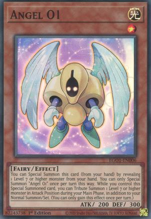 Angel O1 (EGO1-EN006) - Egyptian God Deck: Obelisk the Tormentor 1st Edition Egyptian God Deck: Obelisk the Tormentor Yugioh Single  Squirtle Squad Card Shop.