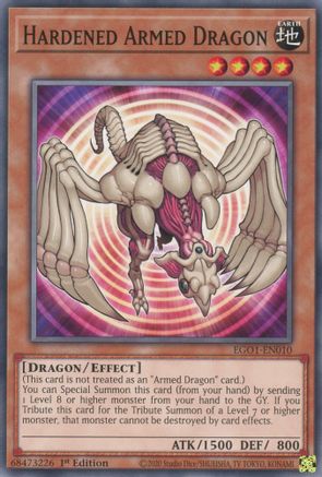 Hardened Armed Dragon (EGO1-EN010) - Egyptian God Deck: Obelisk the Tormentor 1st Edition Egyptian God Deck: Obelisk the Tormentor Yugioh Single  Squirtle Squad Card Shop.