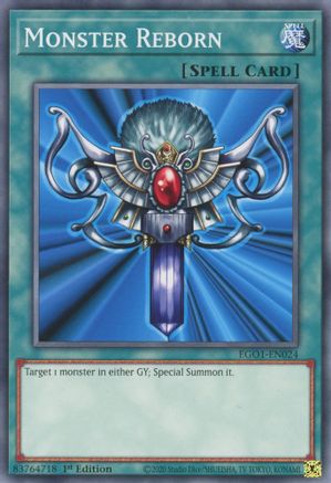 Monster Reborn (EGO1-EN024) - Egyptian God Deck: Obelisk the Tormentor Unlimited Egyptian God Deck: Obelisk the Tormentor Yugioh Single  Squirtle Squad Card Shop.