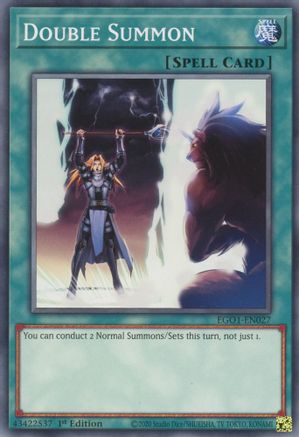 Double Summon (EGO1-EN027) - Egyptian God Deck: Obelisk the Tormentor Unlimited Egyptian God Deck: Obelisk the Tormentor Yugioh Single  Squirtle Squad Card Shop.