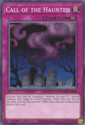 Call of the Haunted (EGO1-EN033) - Egyptian God Deck: Obelisk the Tormentor Unlimited Egyptian God Deck: Obelisk the Tormentor Yugioh Single  Squirtle Squad Card Shop.