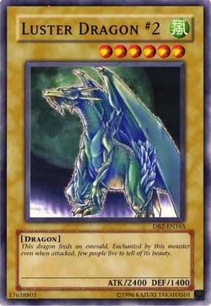 Luster Dragon #2 (DB2-EN165) - Dark Beginning 2 Unlimited Dark Beginning 2 Yugioh Single  Squirtle Squad Card Shop.