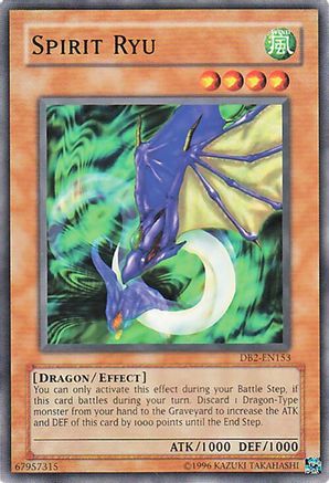 Spirit Ryu (DB2-EN153) - Dark Beginning 2 Unlimited Dark Beginning 2 Yugioh Single  Squirtle Squad Card Shop.