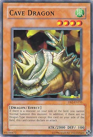 Cave Dragon (DB2-EN155) - Dark Beginning 2 Unlimited Dark Beginning 2 Yugioh Single  Squirtle Squad Card Shop.