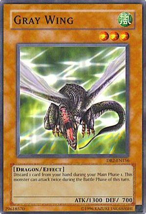 Gray Wing (DB2-EN156) - Dark Beginning 2 Unlimited Dark Beginning 2 Yugioh Single  Squirtle Squad Card Shop.