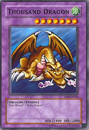Thousand Dragon (DB2-EN045) - Dark Beginning 2 Unlimited Dark Beginning 2 Yugioh Single  Squirtle Squad Card Shop.