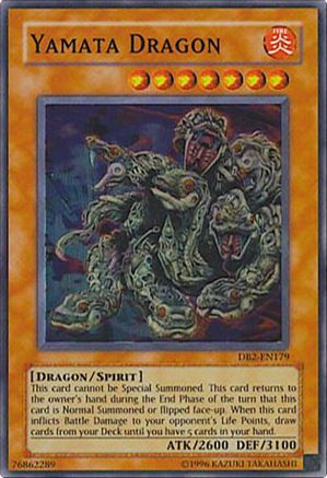 Yamata Dragon (DB2-EN179) - Dark Beginning 2 Unlimited Dark Beginning 2 Yugioh Single  Squirtle Squad Card Shop.