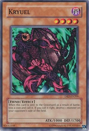 Kryuel (DB2-EN209) - Dark Beginning 2 Unlimited Dark Beginning 2 Yugioh Single  Squirtle Squad Card Shop.