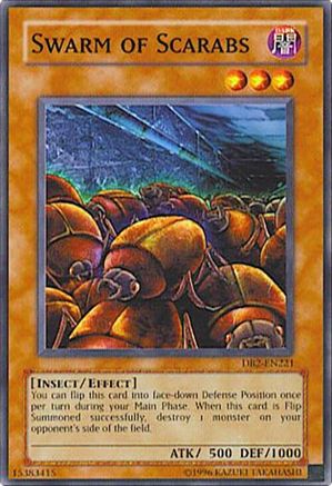 Swarm of Scarabs (DB2-EN221) - Dark Beginning 2 Unlimited Dark Beginning 2 Yugioh Single  Squirtle Squad Card Shop.