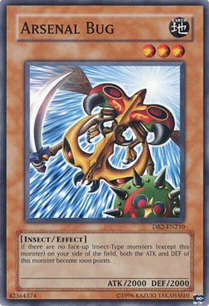 Arsenal Bug (DB2-EN210) - Dark Beginning 2 Unlimited Dark Beginning 2 Yugioh Single  Squirtle Squad Card Shop.