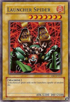 Launcher Spider (DB2-EN057) - Dark Beginning 2 Unlimited Dark Beginning 2 Yugioh Single  Squirtle Squad Card Shop.