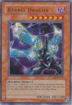 Barrel Dragon (DB2-EN072) - Dark Beginning 2 Unlimited Dark Beginning 2 Yugioh Single  Squirtle Squad Card Shop.