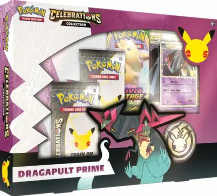 Celebrations Collection [Dragapult Prime] Celebrations Pokemon Sealed  Squirtle Squad Card Shop.