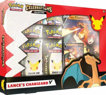 Celebrations Collection [Lance's Charizard V] Celebrations Pokemon Sealed  Squirtle Squad Card Shop.