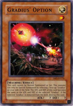 Gradius' Option (DB2-EN170) - Dark Beginning 2 Unlimited Dark Beginning 2 Yugioh Single  Squirtle Squad Card Shop.