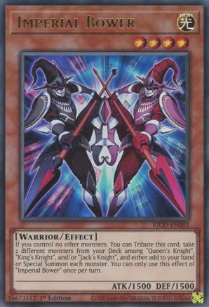 Imperial Bower (KICO-EN003) - King's Court 1st Edition King's Court Yugioh Single  Squirtle Squad Card Shop.