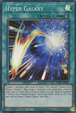 Hyper Galaxy (KICO-EN021) - King's Court 1st Edition King's Court Yugioh Single  Squirtle Squad Card Shop.