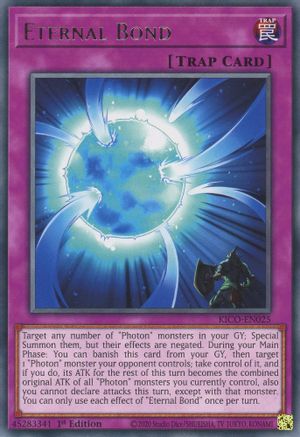 Eternal Bond (KICO-EN025) - King's Court 1st Edition King's Court Yugioh Single  Squirtle Squad Card Shop.