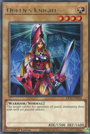 Queen's Knight (KICO-EN026) - King's Court 1st Edition King's Court Yugioh Single  Squirtle Squad Card Shop.