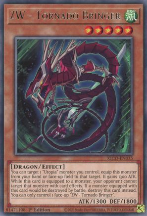 ZW - Tornado Bringer (KICO-EN035) - King's Court 1st Edition King's Court Yugioh Single  Squirtle Squad Card Shop.
