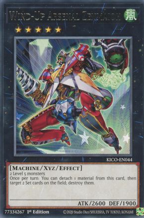 Wind-Up Arsenal Zenmaioh (KICO-EN044) - King's Court 1st Edition King's Court Yugioh Single  Squirtle Squad Card Shop.