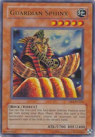 Guardian Sphinx (DB2-EN224) - Dark Beginning 2 Unlimited Dark Beginning 2 Yugioh Single  Squirtle Squad Card Shop.