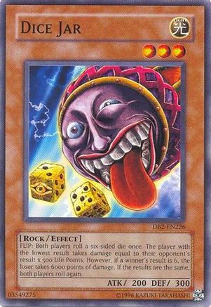 Dice Jar (DB2-EN226) - Dark Beginning 2 Unlimited Dark Beginning 2 Yugioh Single  Squirtle Squad Card Shop.