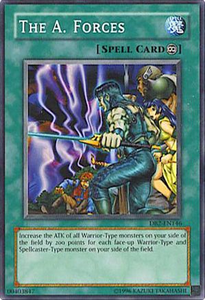 The A. Forces (DB2-EN146) - Dark Beginning 2 Unlimited Dark Beginning 2 Yugioh Single  Squirtle Squad Card Shop.