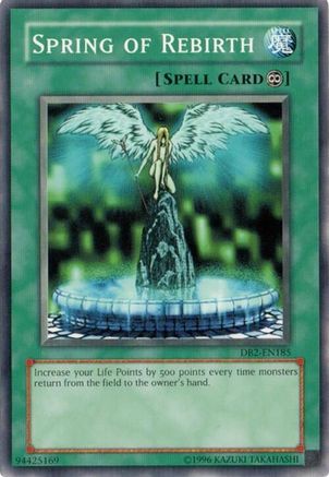 Spring of Rebirth (DB2-EN185) - Dark Beginning 2 Unlimited Dark Beginning 2 Yugioh Single  Squirtle Squad Card Shop.